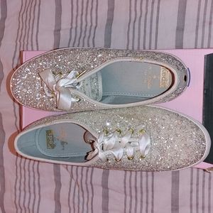 Wedding sparkly keds